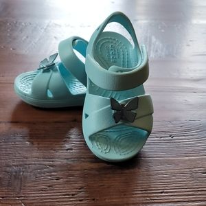 Crocs toddler sandals (like new)